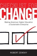 Cover: Checklist for Change - Rutgers University Press