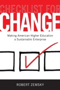 Cover: Checklist for Change - Rutgers University Press