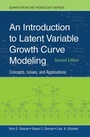 Cover: An Introduction to Latent Variable Growth Curve Modeling - Routledge