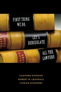 Cover: First Thing We Do, Let's Deregulate All the Lawyers - Brookings Institution