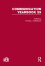 Cover: Communication Yearbook 29 - Routledge