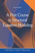 Cover: A First Course in Structural Equation Modeling - Psychology Press