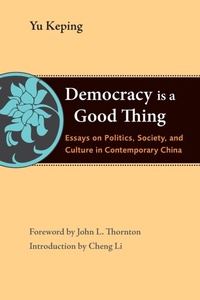 Enlarge image Cover: Democracy Is a Good Thing - Brookings Institution