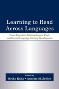 Cover: Learning to Read Across Languages - Routledge