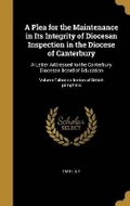 Cover: A Plea for the Maintenance in Its Integrity of Diocesan Inspection in the Diocese of Canterbury - Wentworth Press