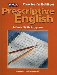 Enlarge image Cover: Prescriptive English, Teacher Edition Book B - SRA/McGraw-Hill