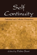 Cover: Self Continuity - Psychology Press Ltd