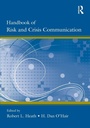 Cover: Handbook of Risk and Crisis Communication - Routledge