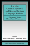 Cover: Teaching Chinese, Japanese, and Korean Heritage Language Students - Routledge