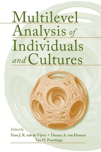 Enlarge image Cover: Multilevel Analysis of Individuals and Cultures - Psychology Press