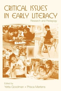 Enlarge image Cover: Critical Issues in Early Literacy - Routledge