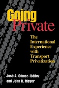 Cover: Going Private - Brookings Institution