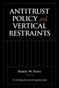 Enlarge image Cover: Antitrust Policy and Vertical Restraints - Brookings Institution