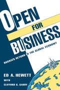 Cover: Open for Business - Brookings Institution