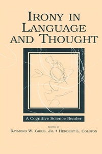 Abbildung von: Irony in Language and Thought - Routledge