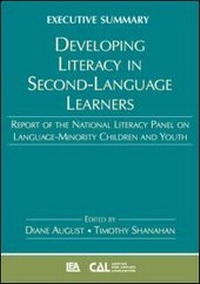 Enlarge image Cover: Developing Literacy Second Lang.Learners, Ex.Summary - Lawrence Erlbaum Associates