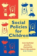 Cover: Social Policies for Children - Brookings Institution