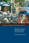 Cover: Organizing U.S. Foreign Aid - Brookings Institution