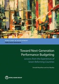 Cover: Toward Next-Generation Performance Budgeting - World Bank Publications
