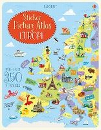 Enlarge image Cover: Sticker Picture Atlas of Europe - Usborne Publishing Ltd