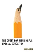 Cover: The Quest for Meaningful Special Education - Rowman & Littlefield Publishers