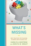 Cover: What's Missing - Rowman & Littlefield Publishers