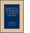 Cover: Handbook of Research on School Choice - Routledge