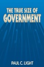 Cover: The True Size of Government - Brookings Institution