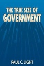 Cover: The True Size of Government - Brookings Institution