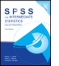 Cover: SPSS for Intermediate Statistics - Lawrence Erlbaum Associates Inc