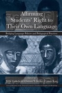Cover: Affirming Students' Right to their Own Language - Routledge