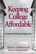 Cover: Keeping College Affordable - Brookings Institution