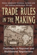 Cover: Trade Rules in the Making - Brookings Institution