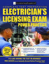 Enlarge image Cover: Electrician's Licensing Exam Power Practice - Learning Express Llc