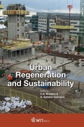 Cover: Urban Regeneration & Sustainability - WIT Press