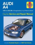 Cover: Audi A4 Petrol & Diesel (95 - 00) Haynes Repair Manual - J H Haynes & Co Ltd