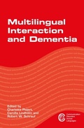 Bild: Multilingual Interaction and Dementia - Multilingual Matters