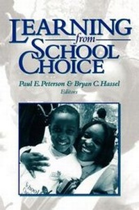 Enlarge image Cover: Learning from School Choice - Brookings Institution