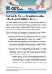 Abbildung von: Spit Guards: The Case for Protecting Police Officers Against Infectious Diseases 2016 - The Centre for Public Safety