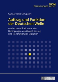 Abbildung von: Auftrag und Funktion der Deutschen Welle - Peter Lang Verlag