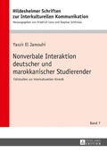 Cover: Nonverbale Interaktion deutscher und marokkanischer Studierender - Peter Lang Verlag