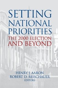 Cover: Setting National Priorities - Brookings Institution