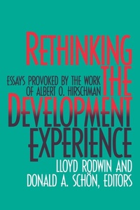 Enlarge image Cover: Rethinking the Development Experience - Brookings Institution