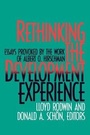 Cover: Rethinking the Development Experience - Brookings Institution