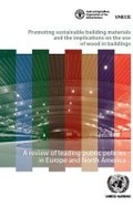 Cover: Promoting Sustainable Building Materials and the Implications on the Use of Wood in Buildings - United Nations