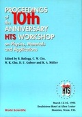 Cover: Physics, Materials And Applications - Proceedings Of The 10th Anniversary Hts Workshop - World Scientific Publishing Co Pte Ltd