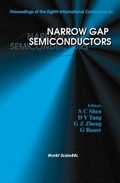 Cover: Narrow Gap Semiconductors - Proceedings Of The Eighth International Conference - World Scientific Publishing Co Pte Ltd