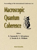 Cover: Macroscopic Quantum Coherence - Proceedings Of The International Conference - World Scientific Publishing Co Pte Ltd