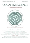 Cover: 2004 Rumelhart Prize Special Issue Honoring John R. Anderson - Psychology Press