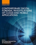 Cover: Contemporary Digital Forensic Investigations of Cloud and Mobile Applications - Elsevier